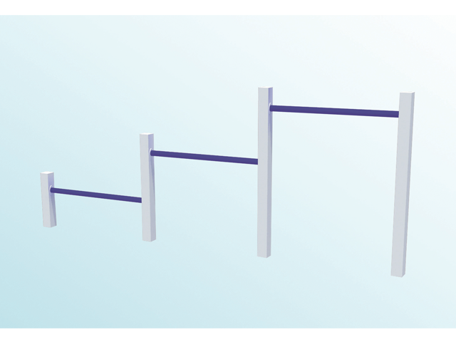 Push Up Bars Outdoor Fitness Equipment