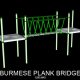 Burmese Plank Bridge