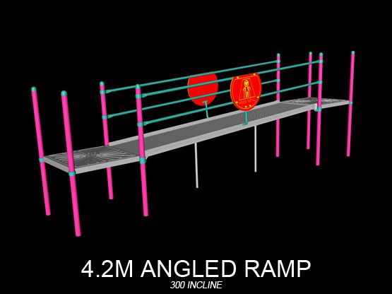 Angled Ramp