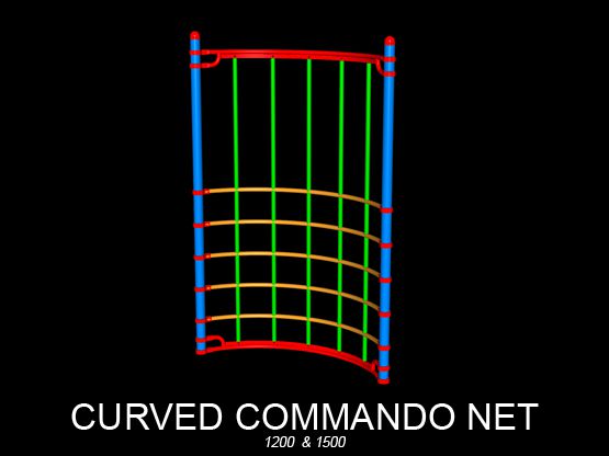 Curved Commando Net