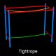 Tightrope Crossing Bridge