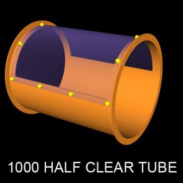 Half Clear Tube 1000