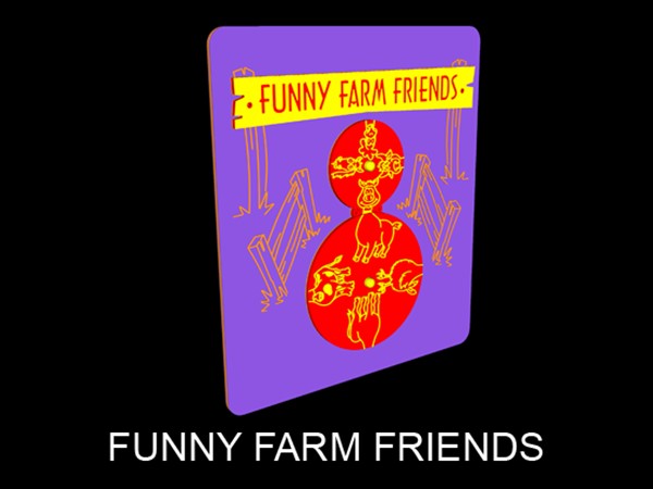 Funny Farm Friends Panel