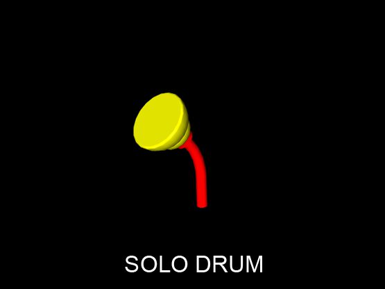 Solo Drum Mounted