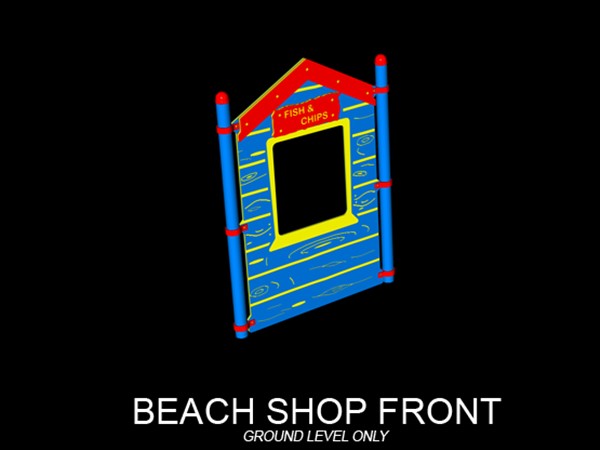 Beach Shop Front Panel