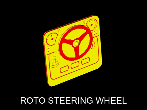 Roto Steering Wheel Panel