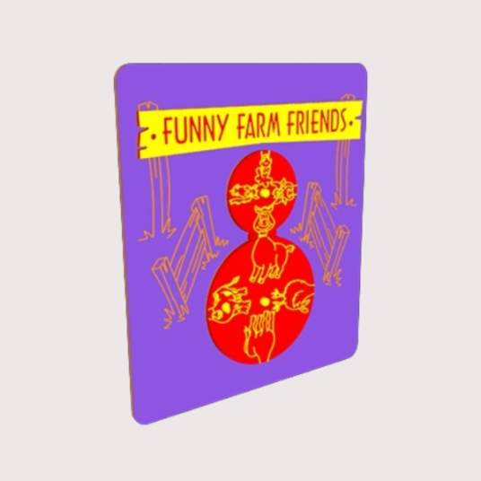 QPlay Funny Farm Friends Panel