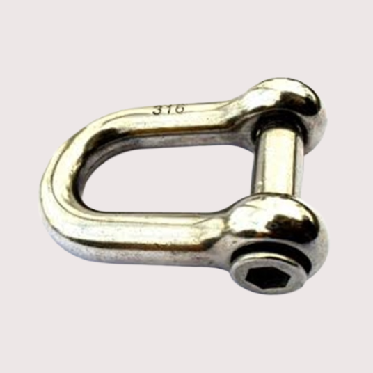 QPlay Shackle D Stainless Steel