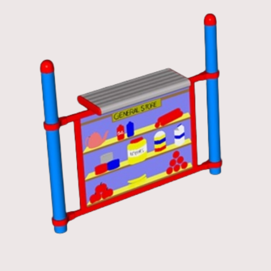 QPlay Shop Mural Panel