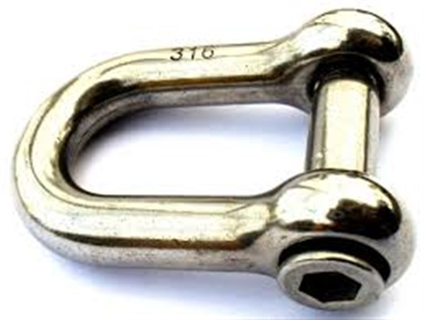 Schackle "D" Stainless Steel